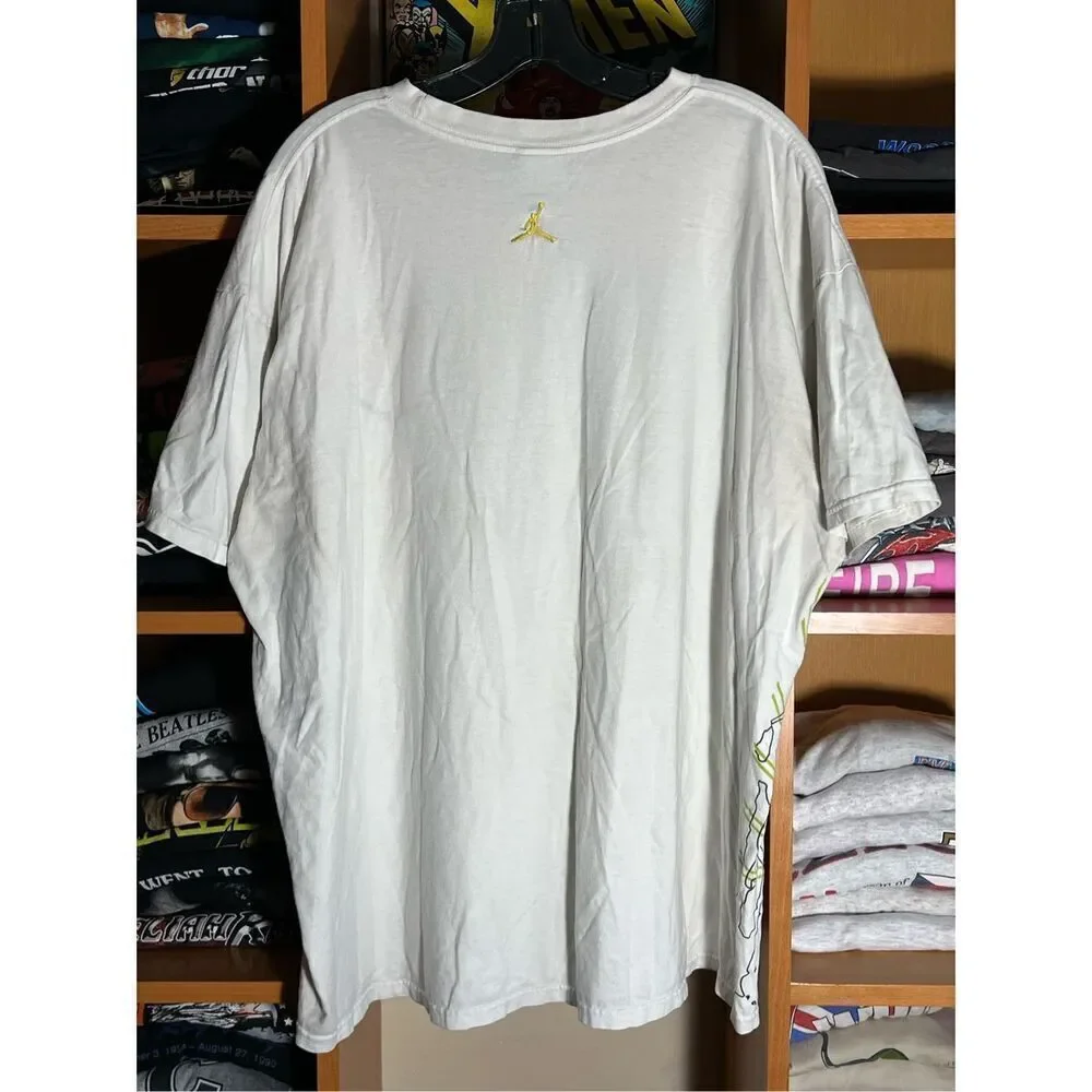 Vintage Y2K Rare Jordan Topography Radar Tee